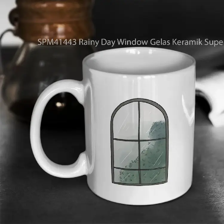 SPM41443 Rainy Day Window Gelas Keramik Supermug