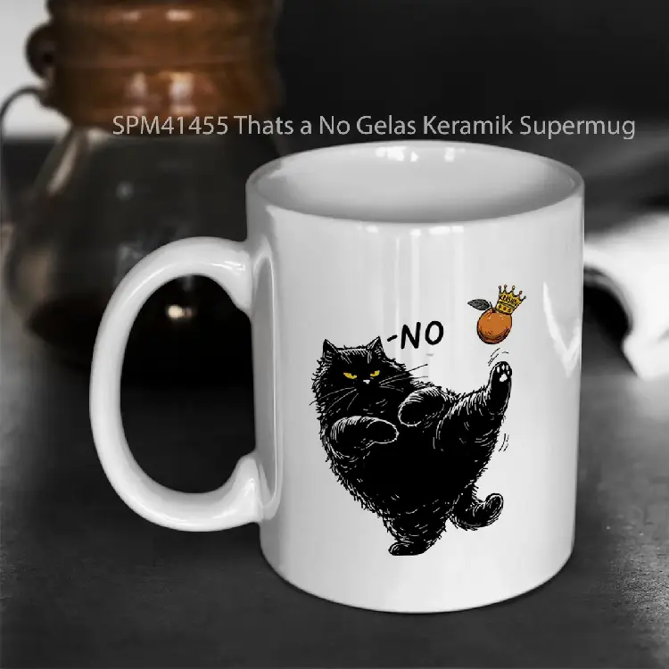 SPM41455 Thats a No Gelas Keramik Supermug