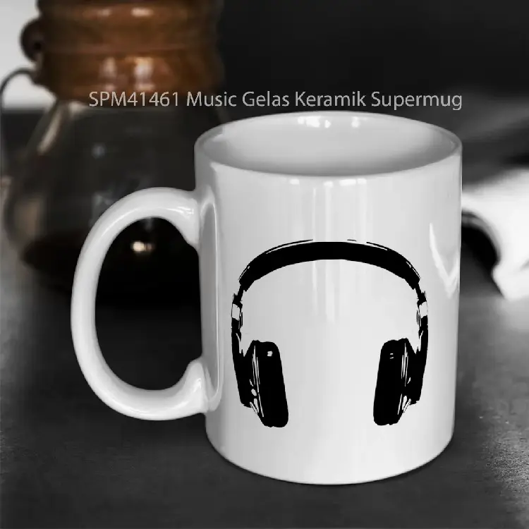 SPM41461 Music Gelas Keramik Supermug
