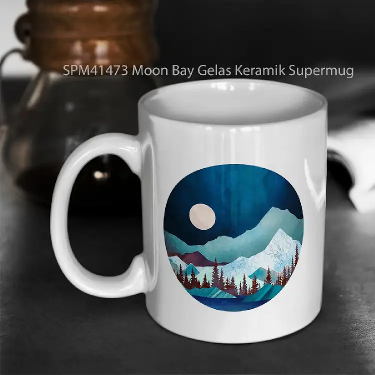 SPM41473 Moon Bay Gelas Keramik Supermug