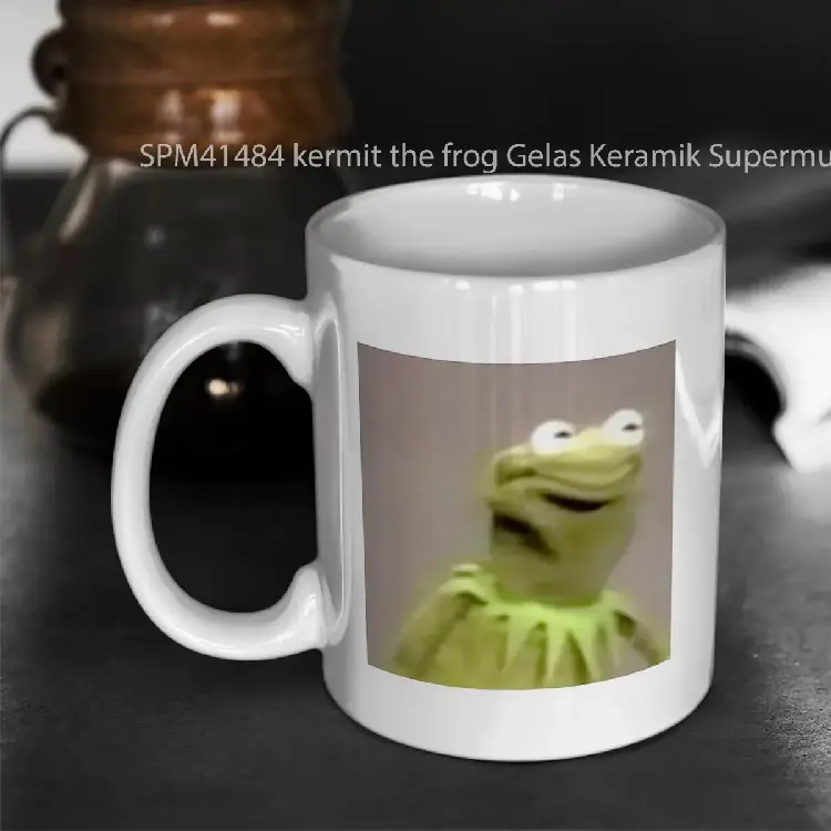 SPM41484 kermit the frog Gelas Keramik Supermug
