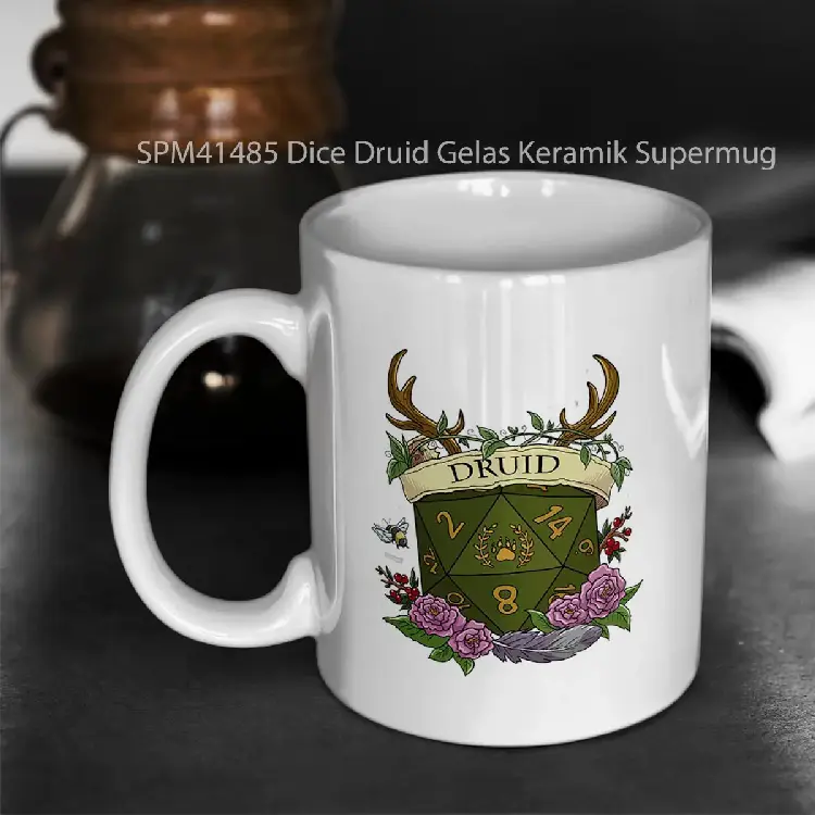 SPM41485 Dice Druid Gelas Keramik Supermug