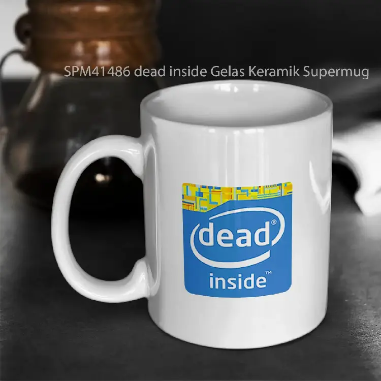 SPM41486 dead inside Gelas Keramik Supermug