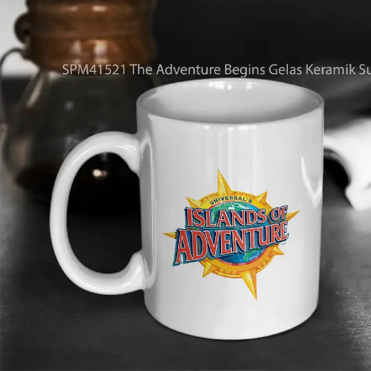 SPM41521 The Adventure Begins Gelas Keramik Supermug
