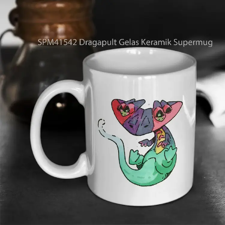 SPM41542 Dragapult Gelas Keramik Supermug