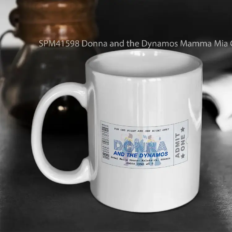 SPM41598 Donna and the Dynamos Mamma Mia Gelas Keramik Supermug