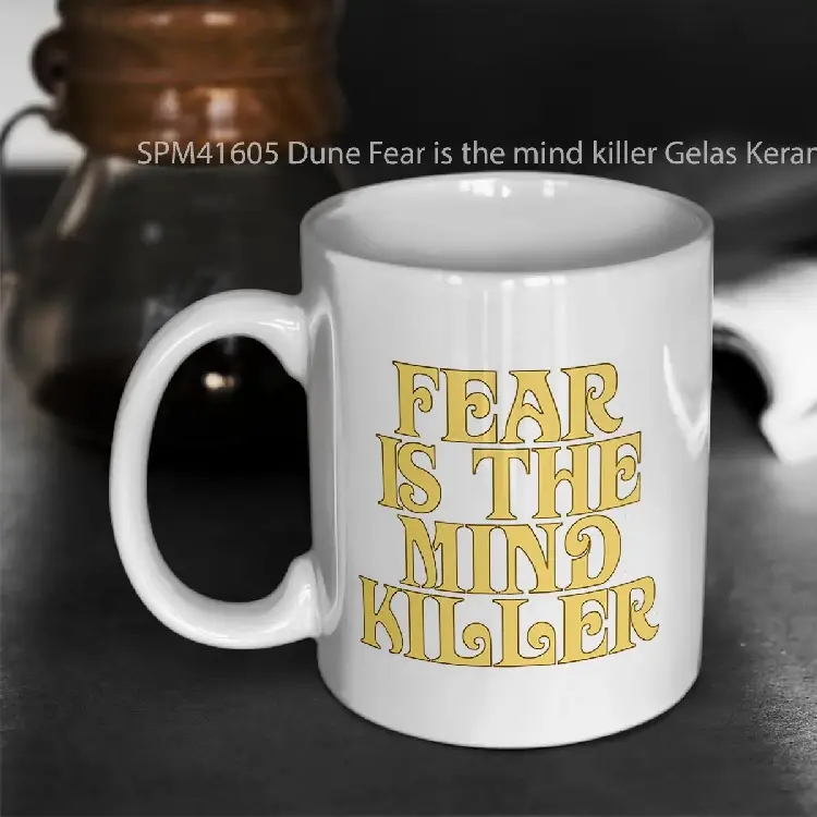 SPM41605 Dune Fear is the mind killer Gelas Keramik Supermug