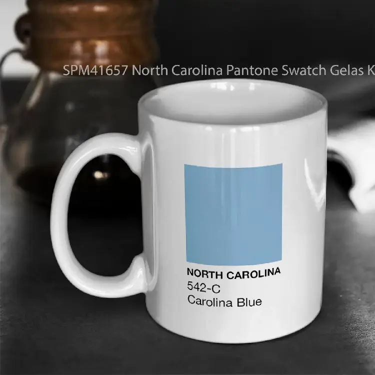SPM41657 North Carolina Pantone Swatch Gelas Keramik Supermug