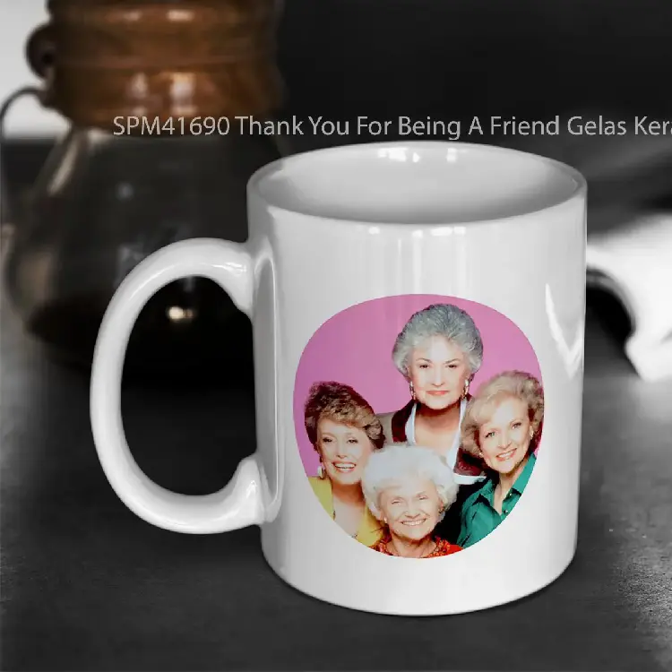 SPM41690 Thank You For Being A Friend Gelas Keramik Supermug