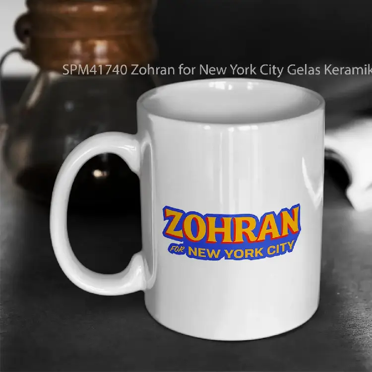 SPM41740 Zohran for New York City Gelas Keramik Supermug