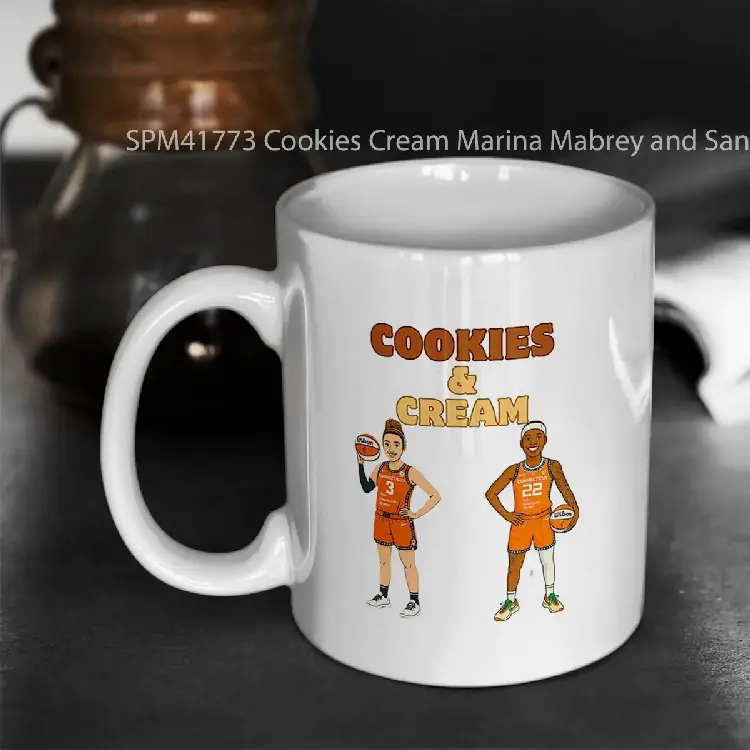SPM41773 Cookies Cream Marina Mabrey and Saniya Rivers Gelas Keramik Supermug