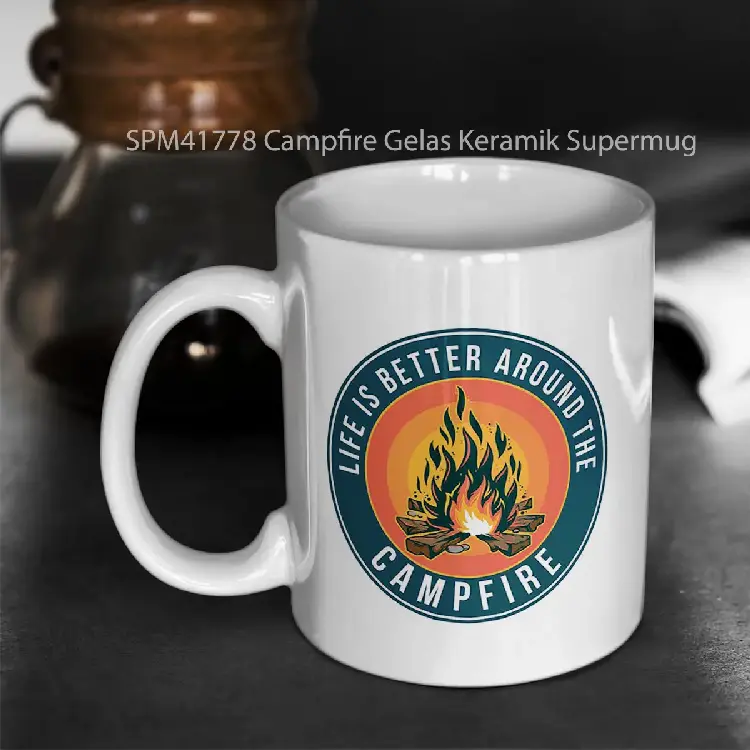 SPM41778 Campfire Gelas Keramik Supermug