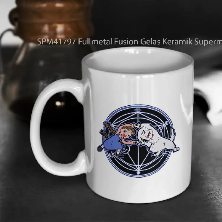 SPM41797 Fullmetal Fusion Gelas Keramik Supermug
