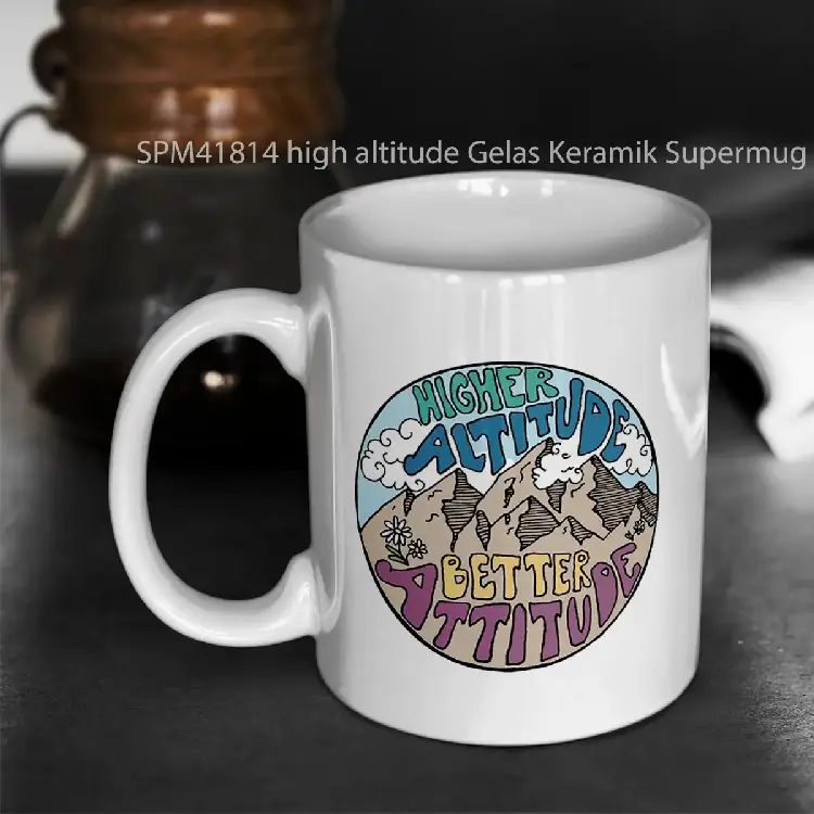 SPM41814 high altitude Gelas Keramik Supermug