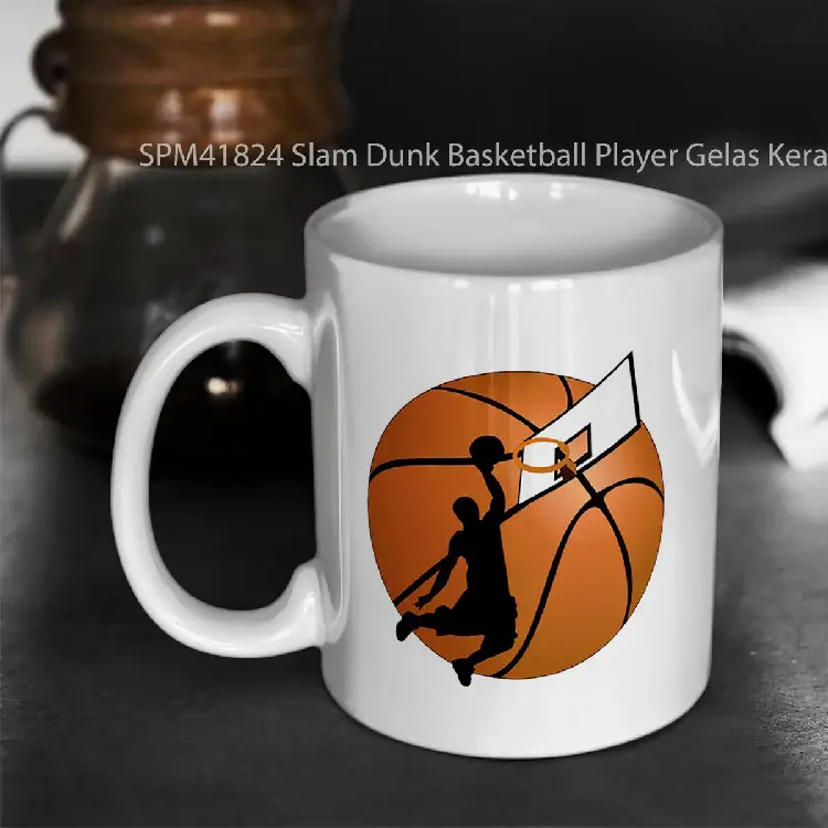 SPM41824 Slam Dunk Basketball Player Gelas Keramik Supermug