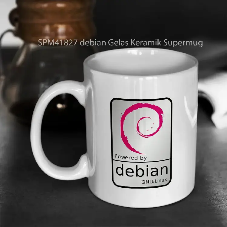 SPM41827 debian Gelas Keramik Supermug