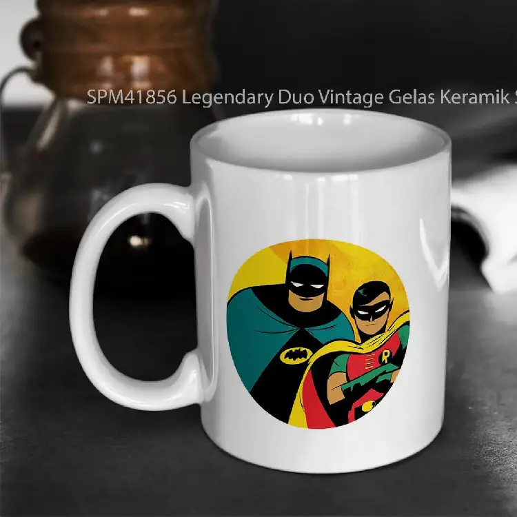 SPM41856 Legendary Duo Vintage Gelas Keramik Supermug