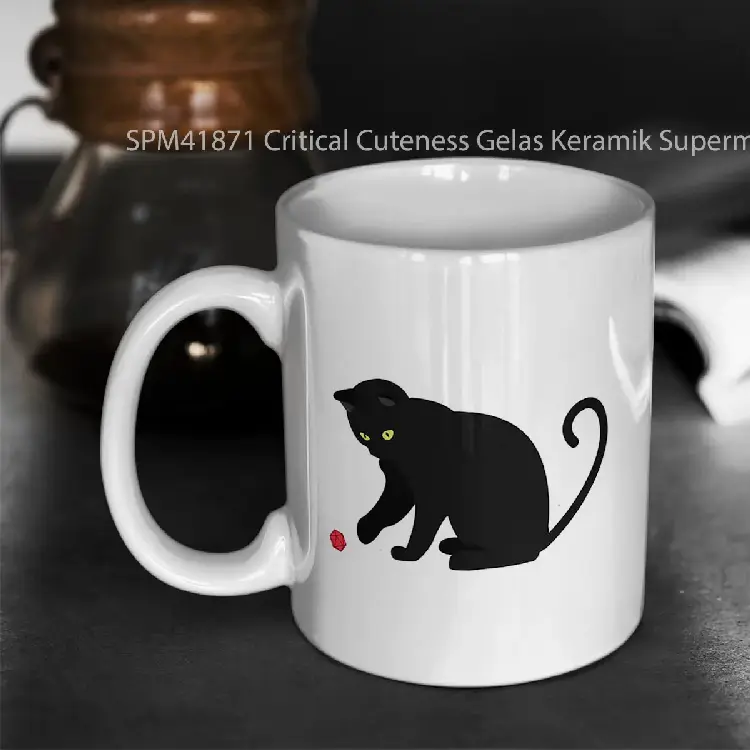 SPM41871 Critical Cuteness Gelas Keramik Supermug