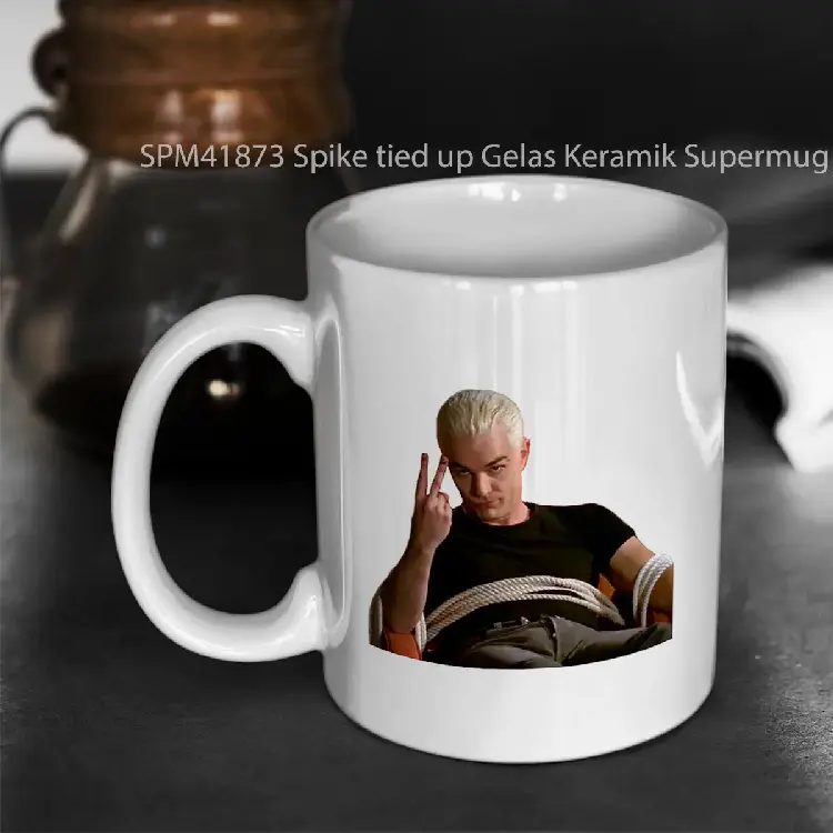 SPM41873 Spike tied up Gelas Keramik Supermug