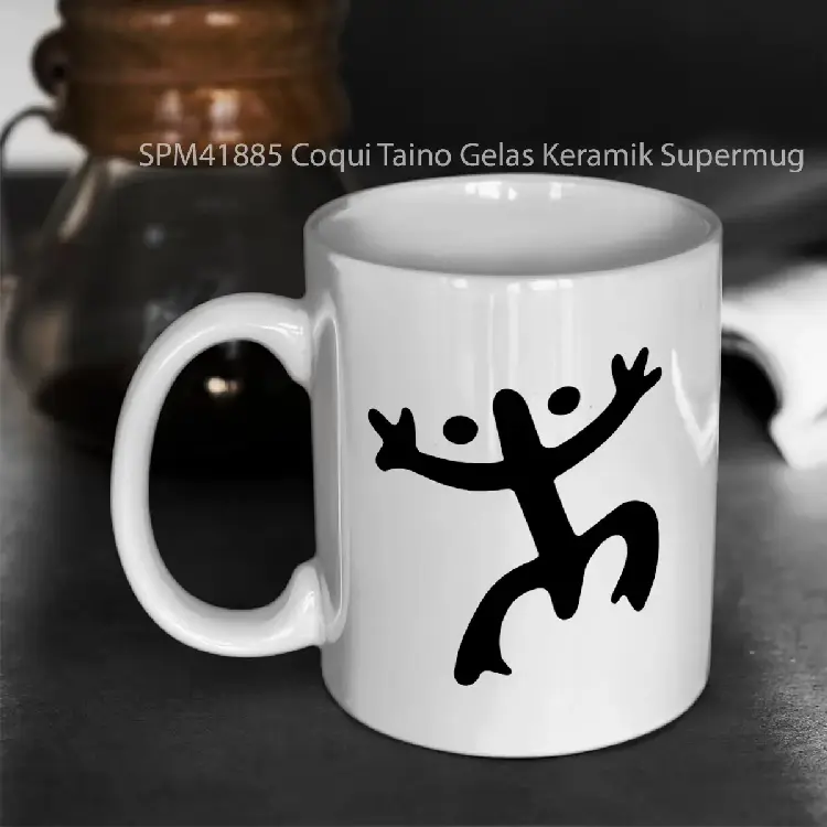 SPM41885 Coqui Taino Gelas Keramik Supermug