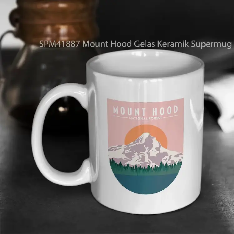 SPM41887 Mount Hood Gelas Keramik Supermug
