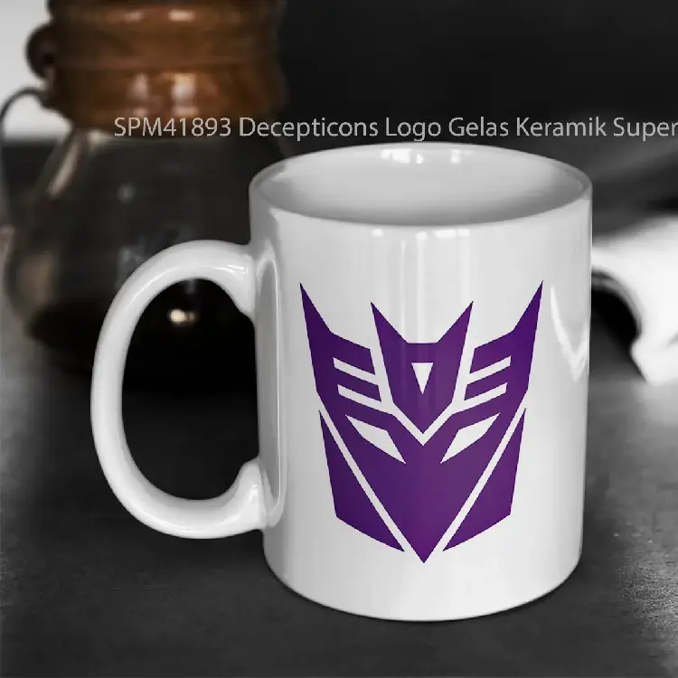 SPM41893 Decepticons Logo Gelas Keramik Supermug