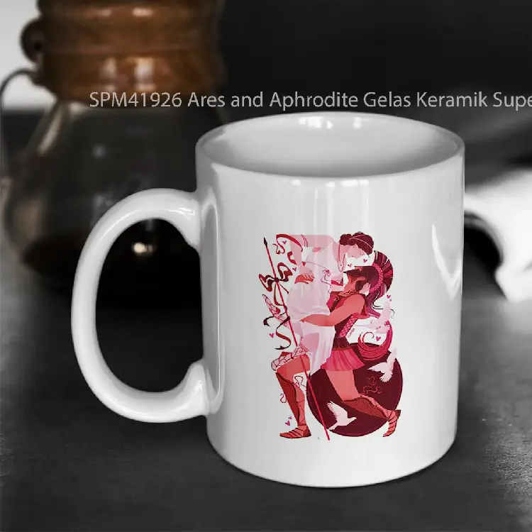 SPM41926 Ares and Aphrodite Gelas Keramik Supermug
