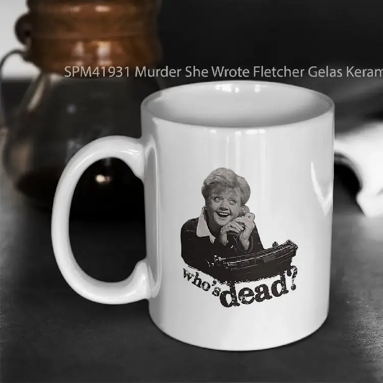 SPM41931 Murder She Wrote Fletcher Gelas Keramik Supermug
