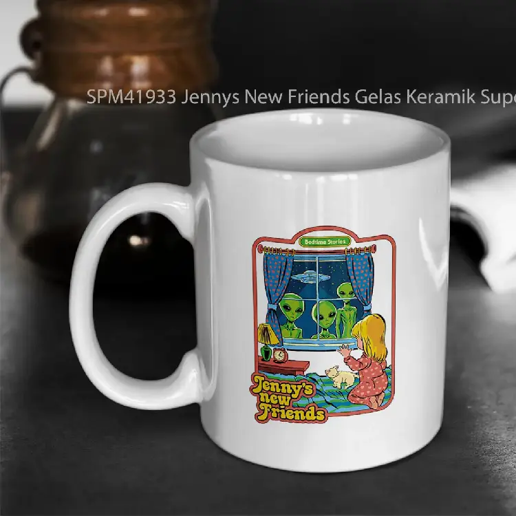 SPM41933 Jennys New Friends Gelas Keramik Supermug