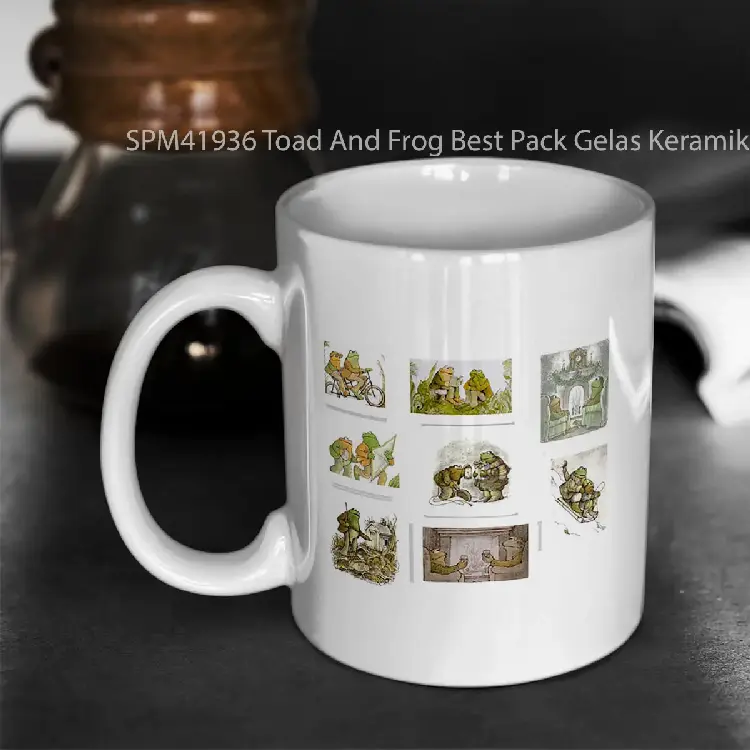 SPM41936 Toad And Frog Best Pack Gelas Keramik Supermug