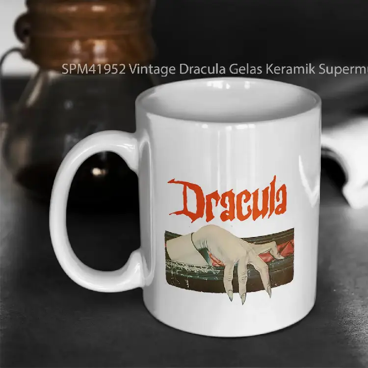 SPM41952 Vintage Dracula Gelas Keramik Supermug