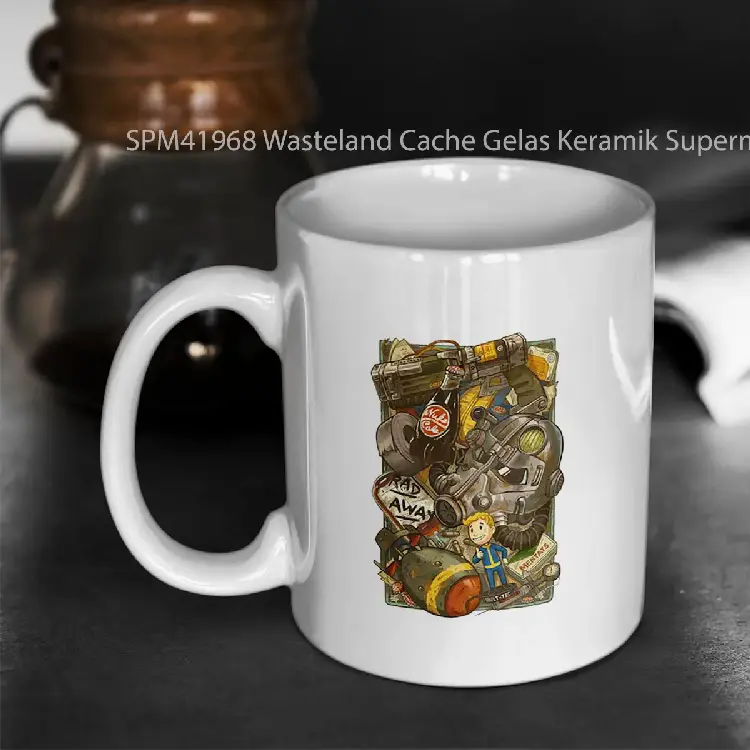 SPM41968 Wasteland Cache Gelas Keramik Supermug