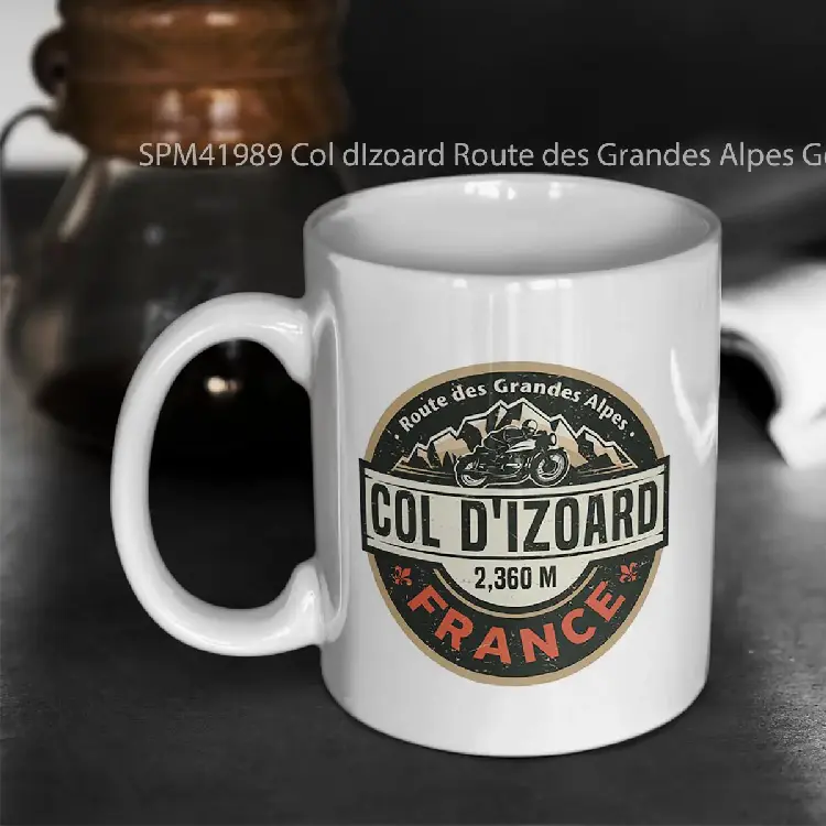 SPM41989 Col dIzoard Route des Grandes Alpes Gelas Keramik Supermug