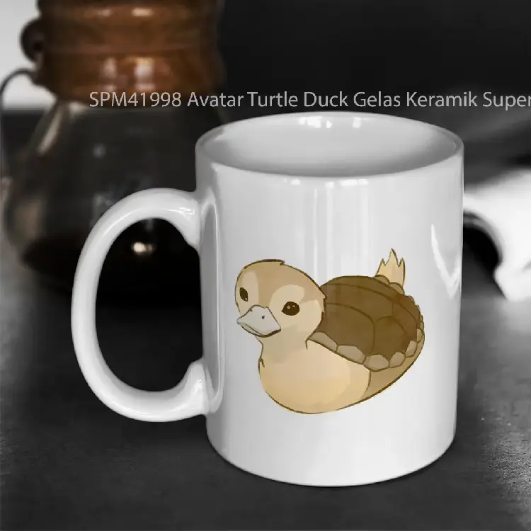 SPM41998 Avatar Turtle Duck Gelas Keramik Supermug