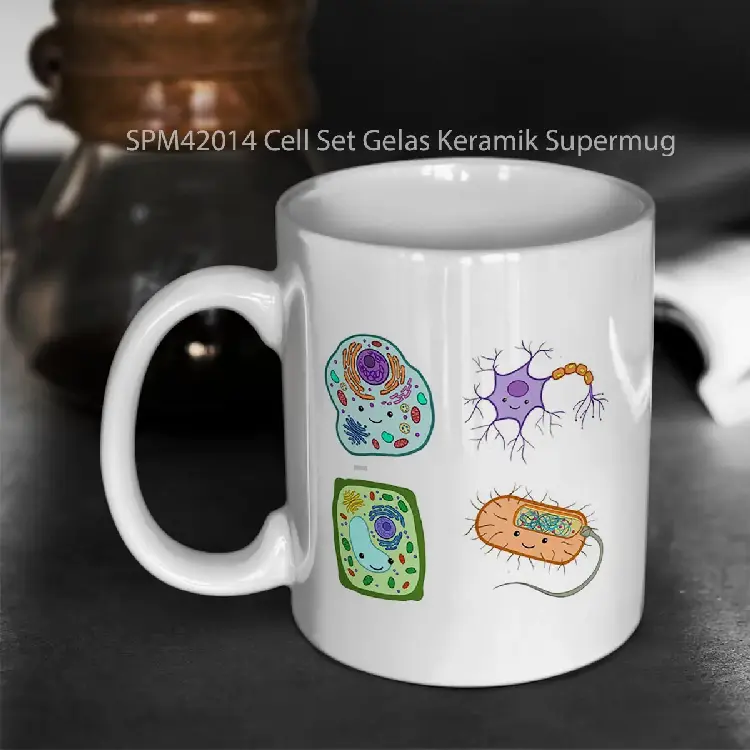SPM42014 Cell Set Gelas Keramik Supermug