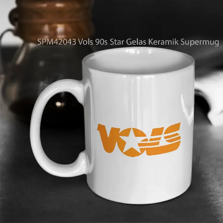 SPM42043 Vols 90s Star Gelas Keramik Supermug