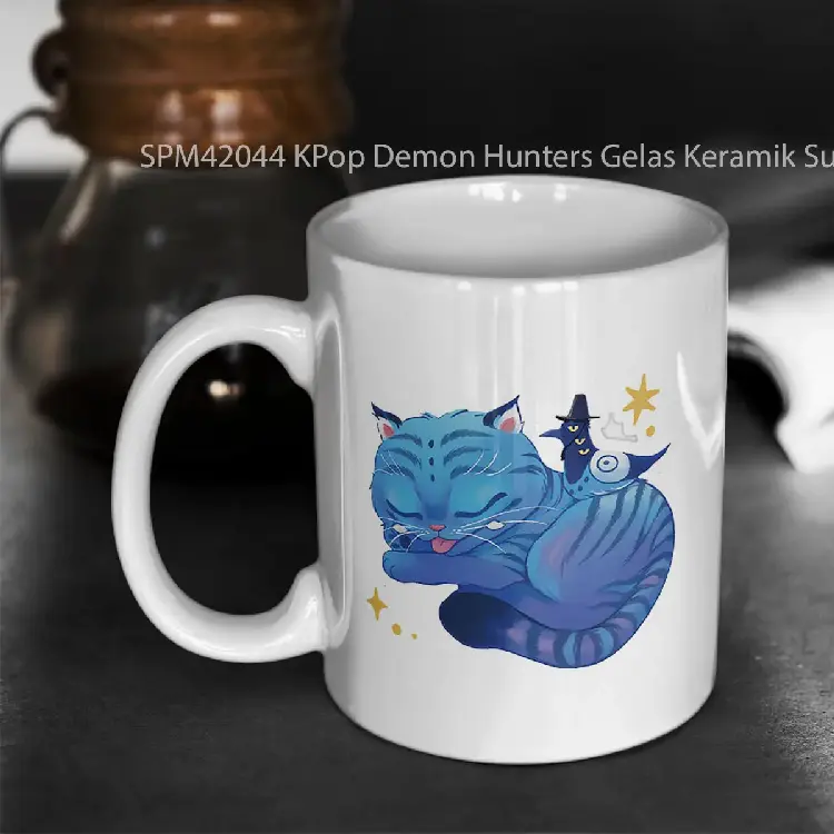 SPM42044 KPop Demon Hunters Gelas Keramik Supermug