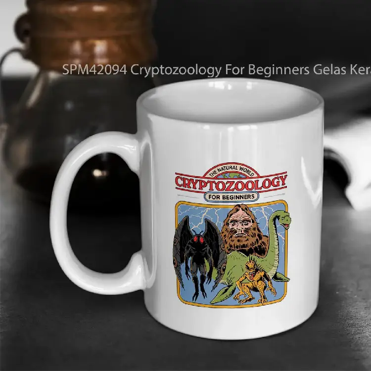 SPM42094 Cryptozoology For Beginners Gelas Keramik Supermug
