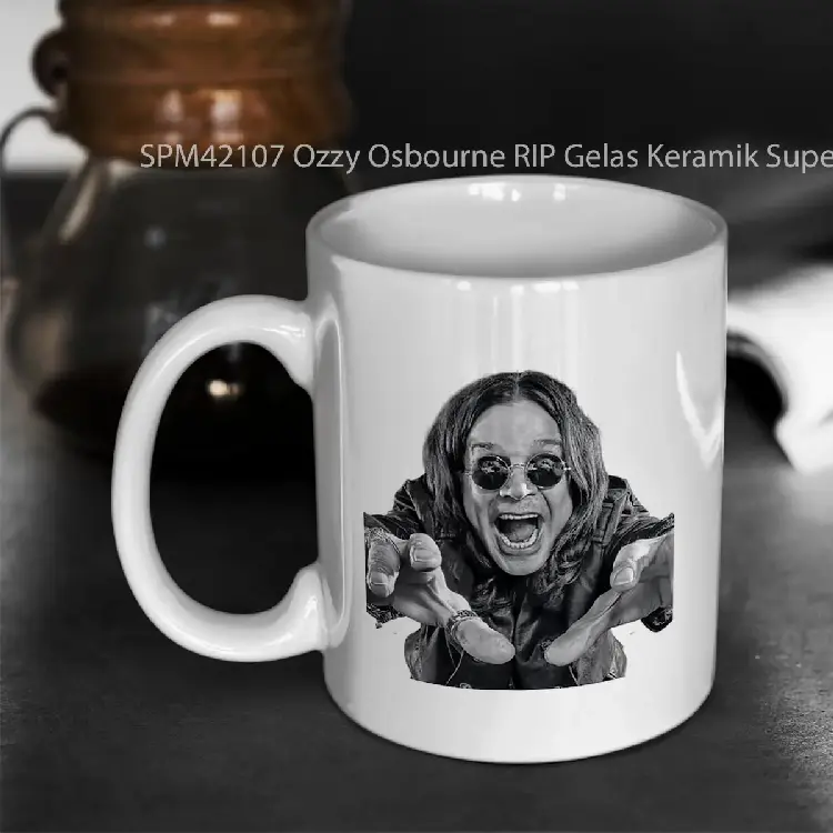 SPM42107 Ozzy Osbourne RIP Gelas Keramik Supermug