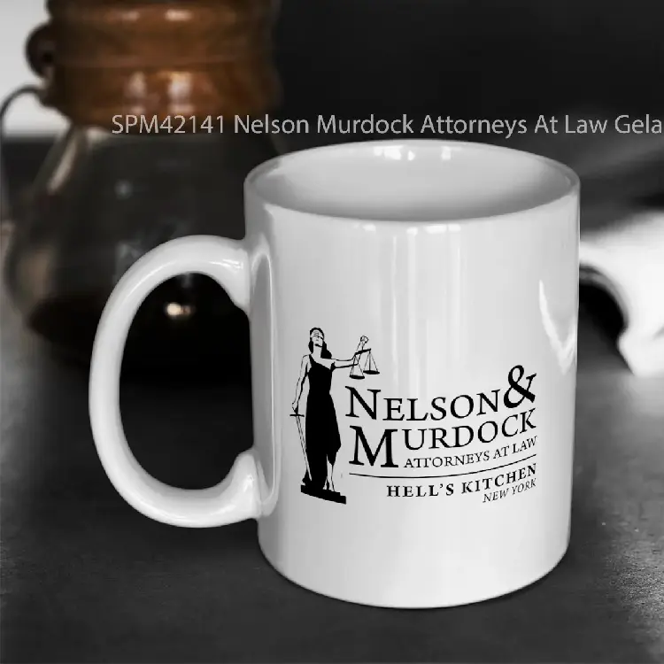 SPM42141 Nelson Murdock Attorneys At Law Gelas Keramik Supermug
