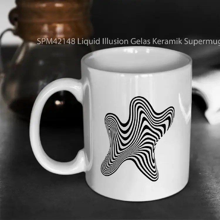 SPM42148 Liquid Illusion Gelas Keramik Supermug
