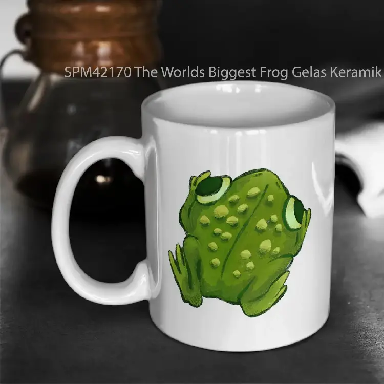 SPM42170 The Worlds Biggest Frog Gelas Keramik Supermug