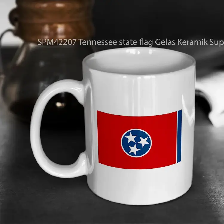 SPM42207 Tennessee state flag Gelas Keramik Supermug