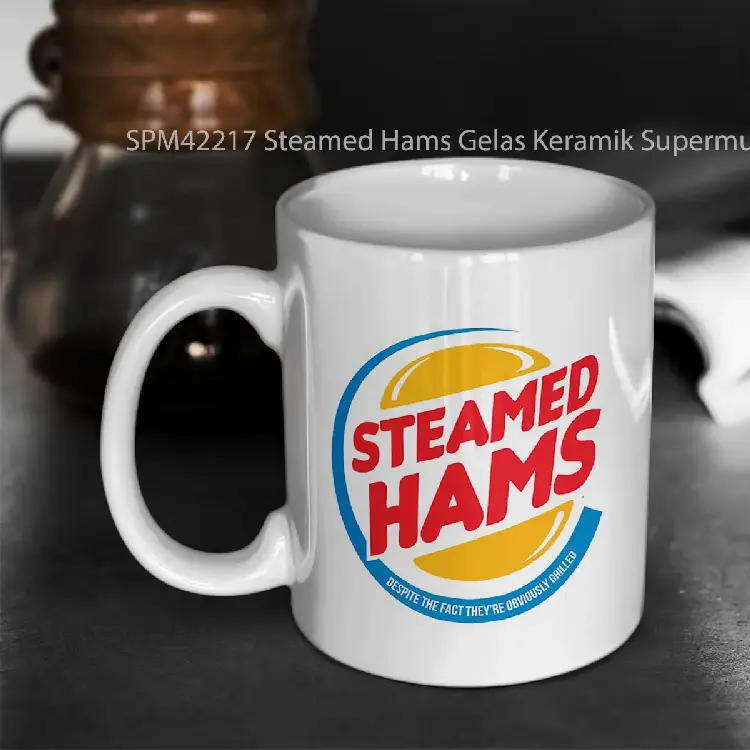SPM42217 Steamed Hams Gelas Keramik Supermug