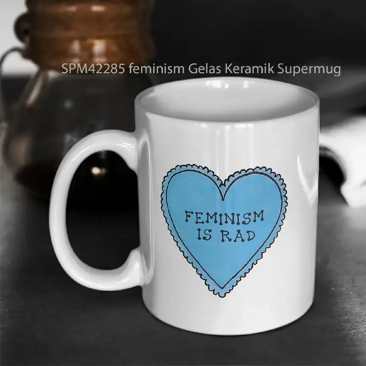SPM42285 feminism Gelas Keramik Supermug