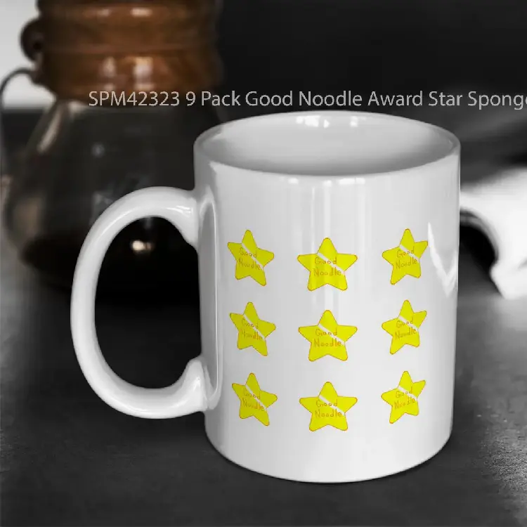 SPM42323 9 Pack Good Noodle Award Star Spongebob Gelas Keramik Supermug