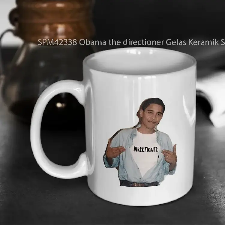 SPM42338 Obama the directioner Gelas Keramik Supermug