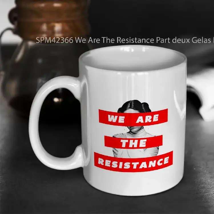 SPM42366 We Are The Resistance Part deux Gelas Keramik Supermug