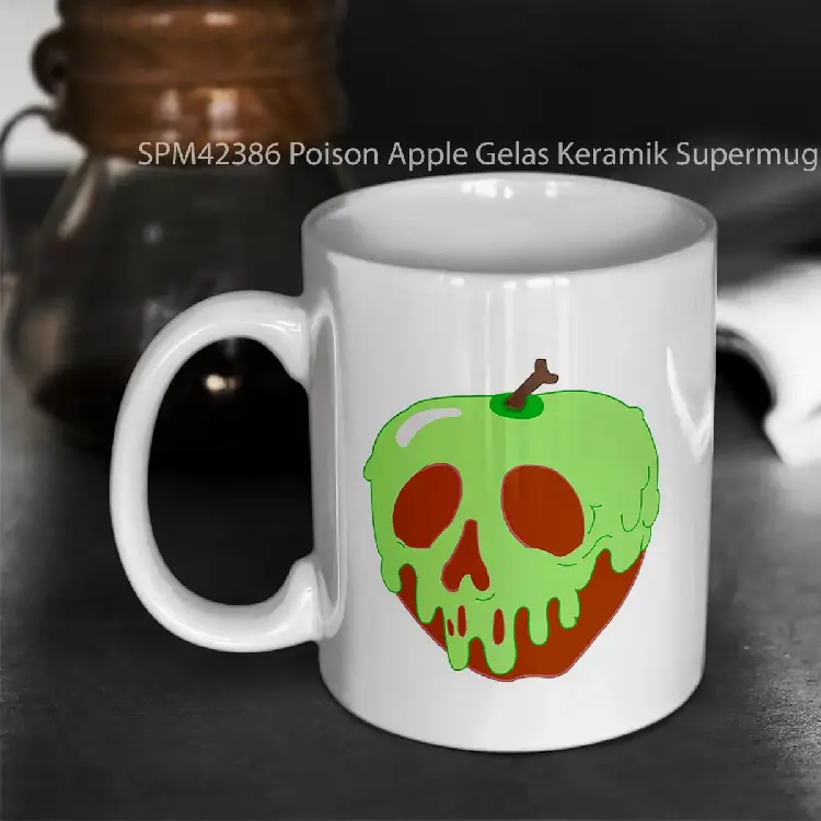 SPM42386 Poison Apple Gelas Keramik Supermug