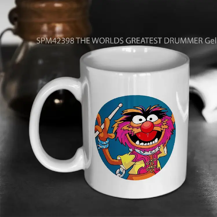 SPM42398 THE WORLDS GREATEST DRUMMER Gelas Keramik Supermug